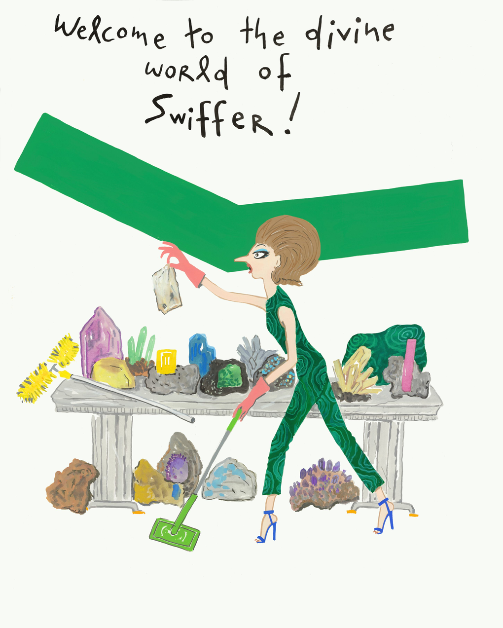 Miss Tependris - Illustration by KONSTANTIN KAKANIAS