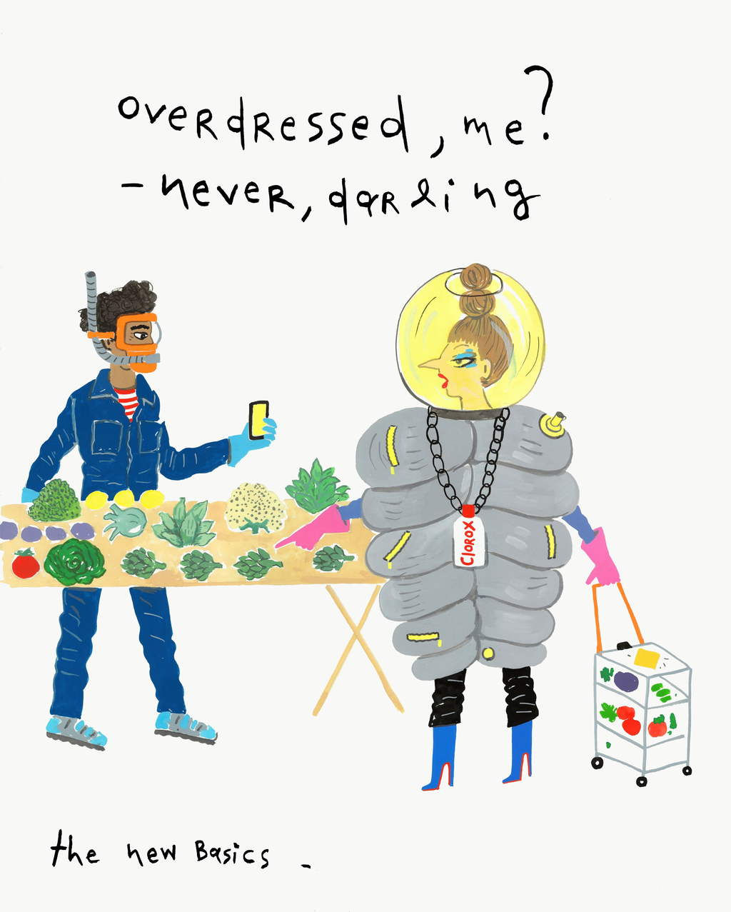 Miss Tependris - Illustration by KONSTANTIN KAKANIAS