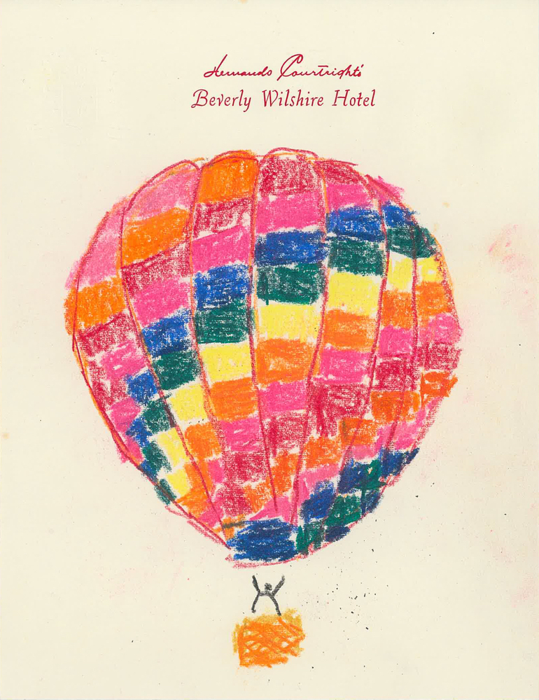 Room Service book - Illustration by Michael McGregor 