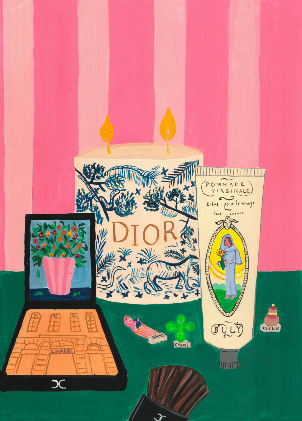 CARTON MAGAZINE - Illustration by MYRIAM AU CITRON