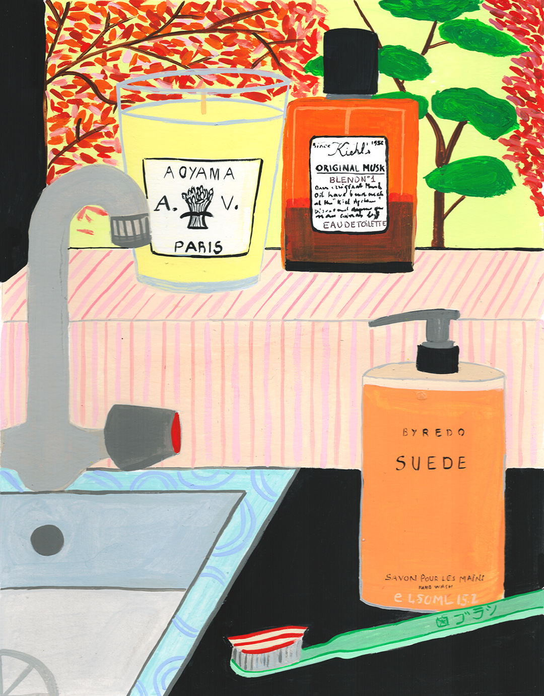 CARTON MAGAZINE - Illustration by MYRIAM AU CITRON