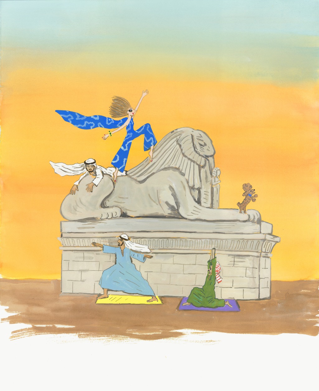 Miss Tependris - Illustration by KONSTANTIN KAKANIAS