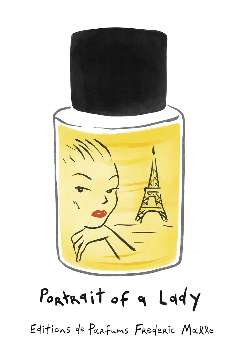 FREDERIC MALLE - Illustration by KONSTANTIN KAKANIAS