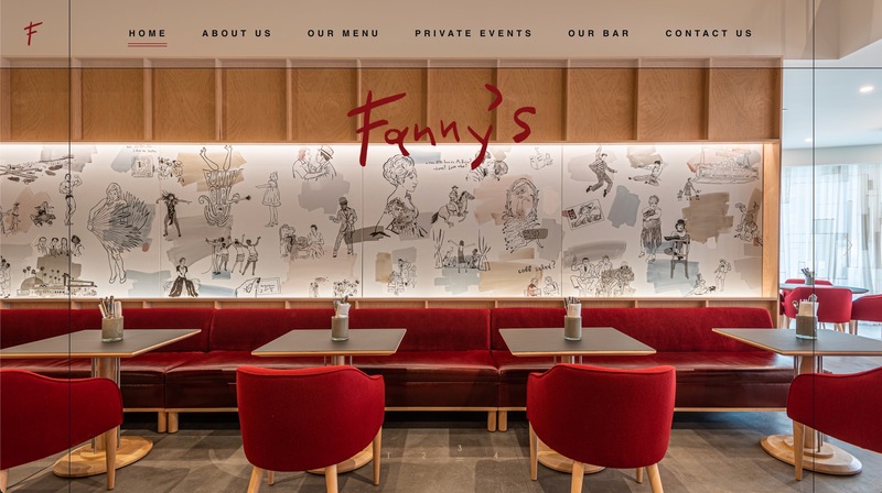 FANNY'S RESTAURANT - Illustration by KONSTANTIN KAKANIAS