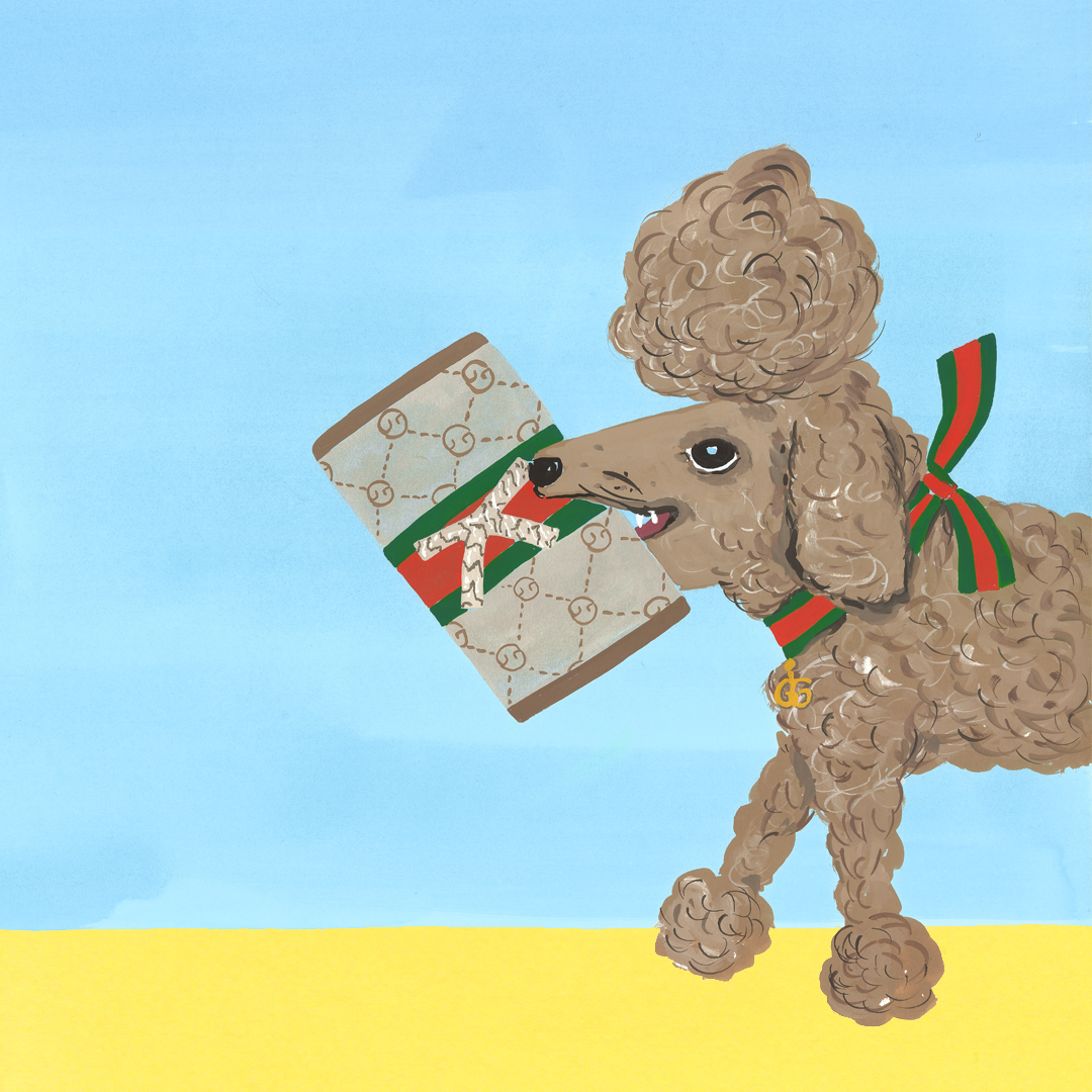 Gucci - Illustration by KONSTANTIN KAKANIAS