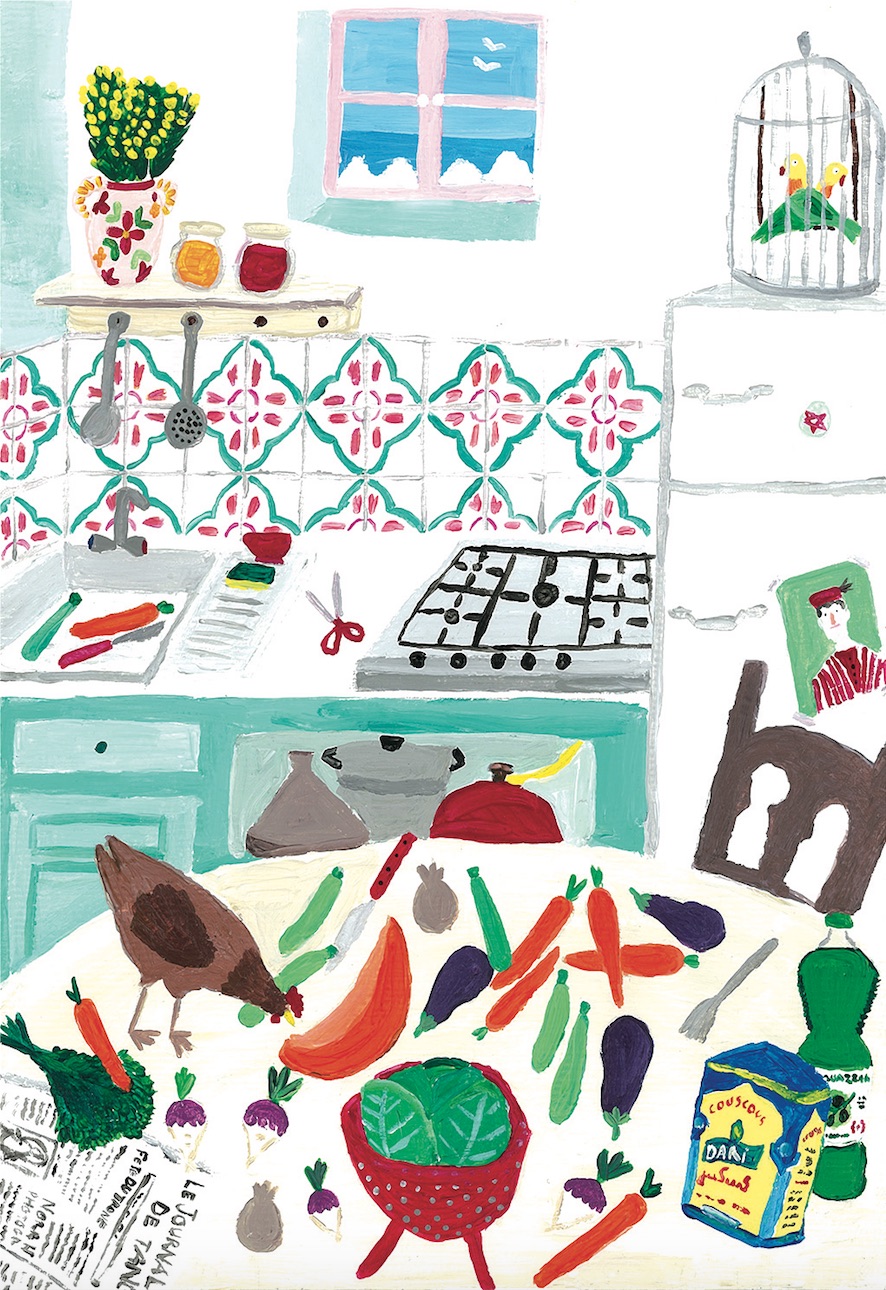 FOOD - Illustration by MYRIAM AU CITRON