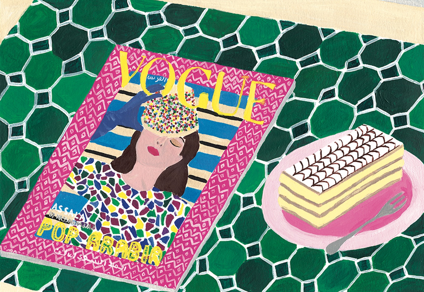 FOOD - Illustration by MYRIAM AU CITRON